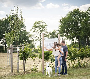 Besuch im Obstlehrgarten