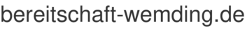 bereitschaft-wemding.de