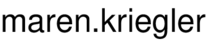 maren.kriegler