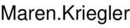 Maren.Kriegler