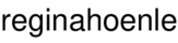 reginahoenle